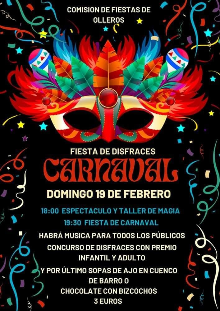 Cartel carnaval olleros 2023