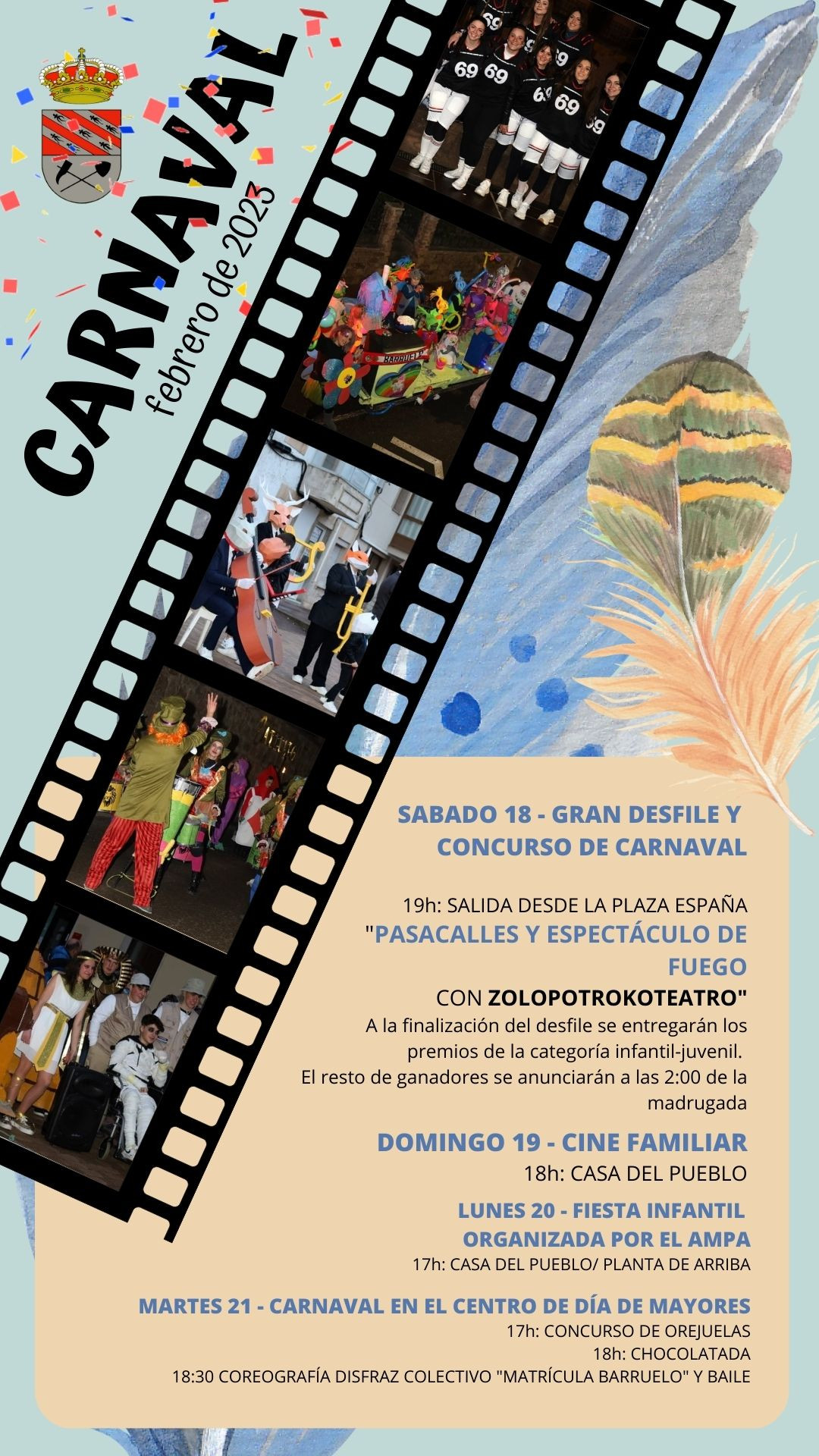 Cartel carnaval 2023 barruelo