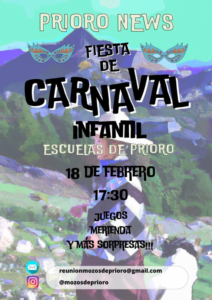 Cartel carnaval prioro 2023