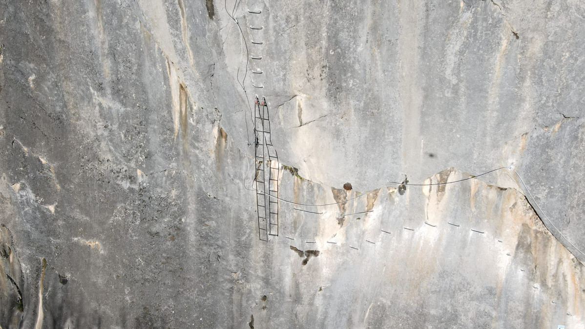 Tramo k6 via ferrata cistierna