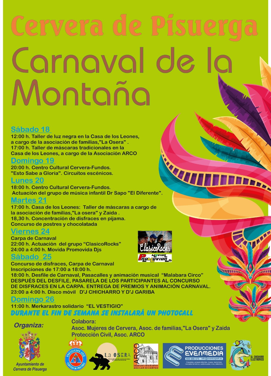 Cartel arnaval cervera 2023