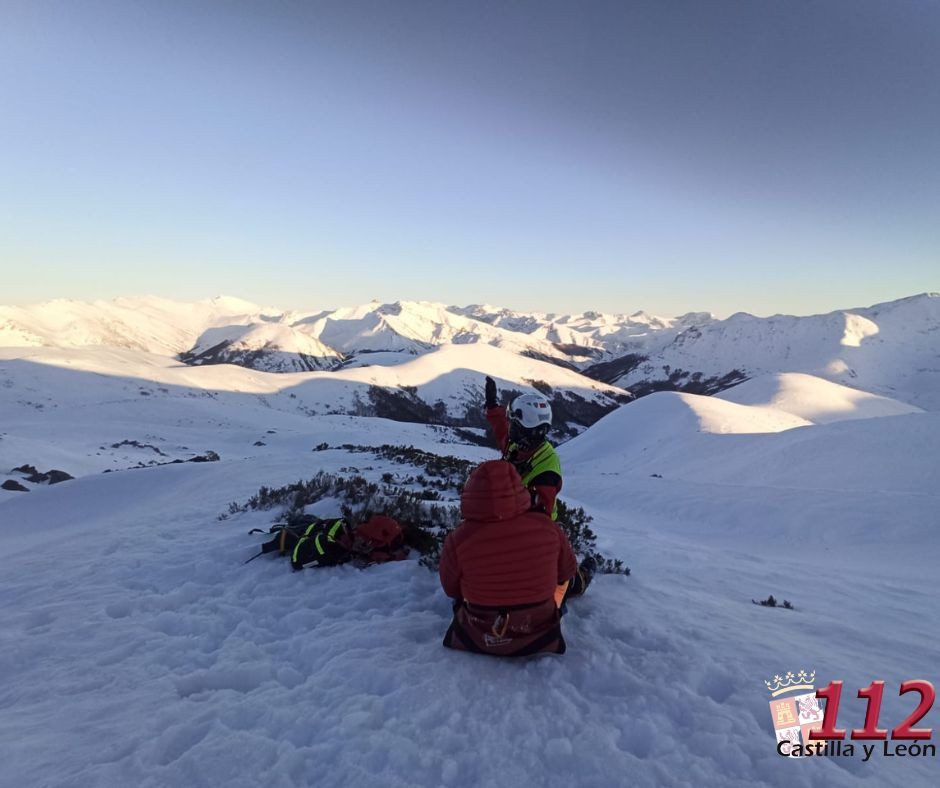 Rescate portilla de la reina valle de salceda 112 cyl