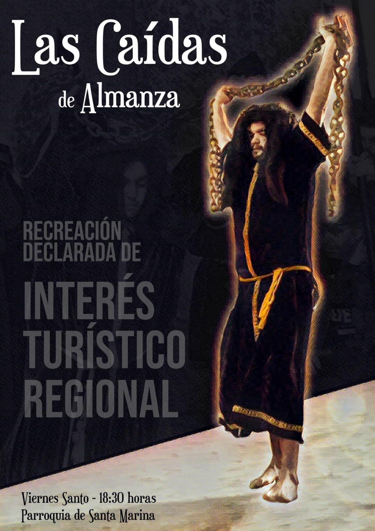 Las caidas semana santa almanza fiesta interes turistico regional