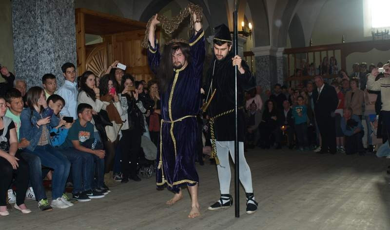 Semana Santa las caidas Almanza