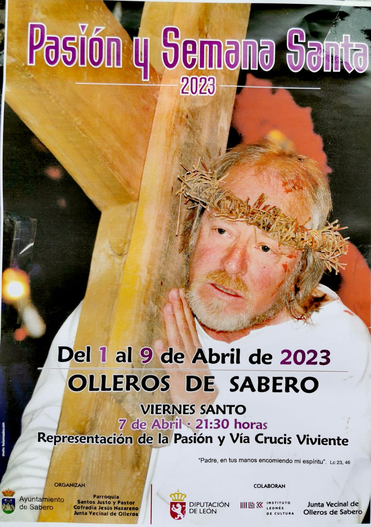 Cartel semana santa 2023 olleros