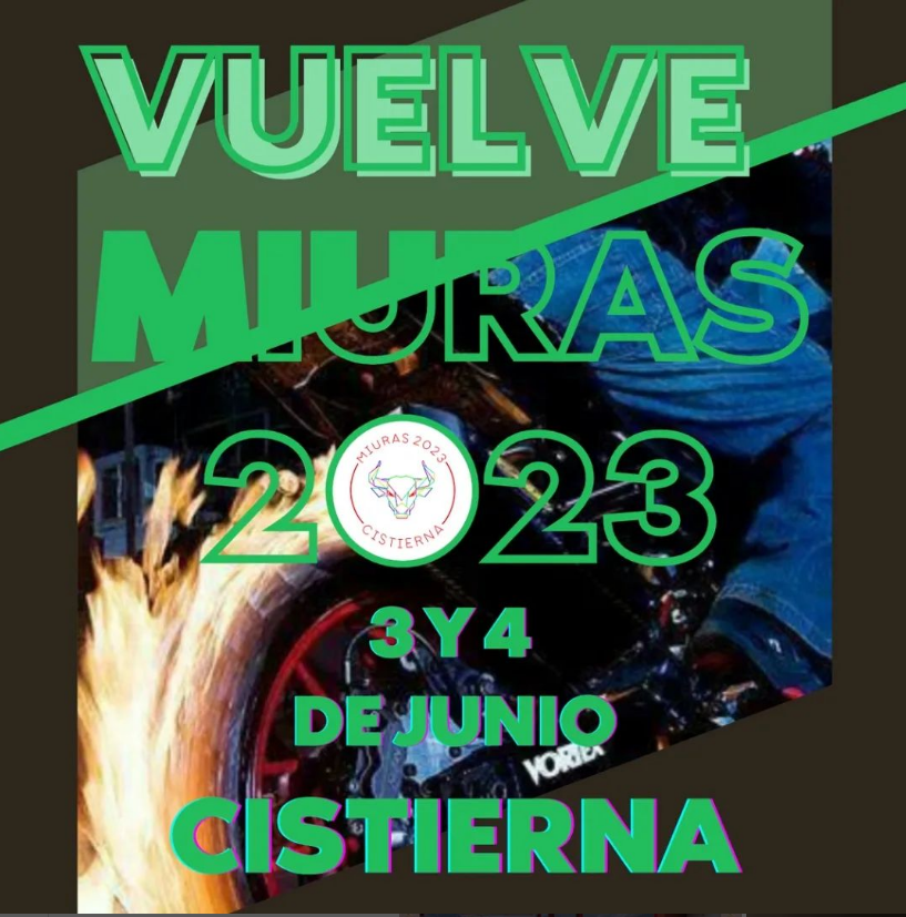 Cartel miuras 2023 cistierna