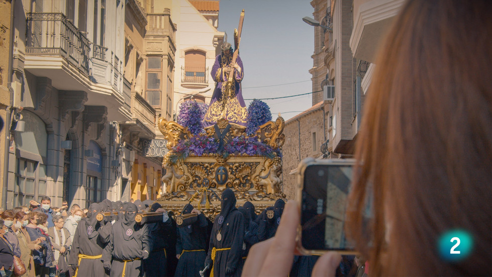 Emision la2 TVE Semana Santa La Bañeza1