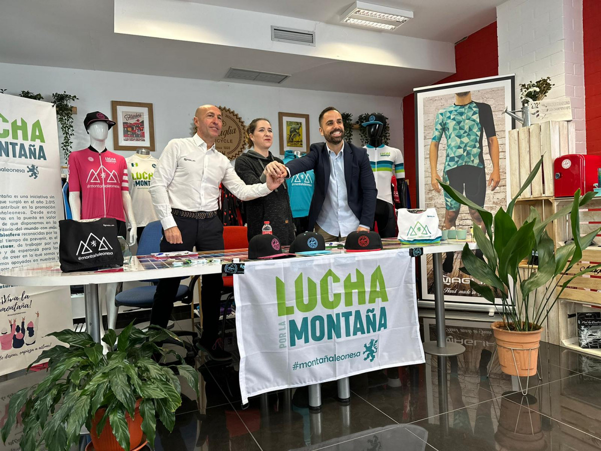 Presentacion linea ropa maglia y lucha x la montau00f1a