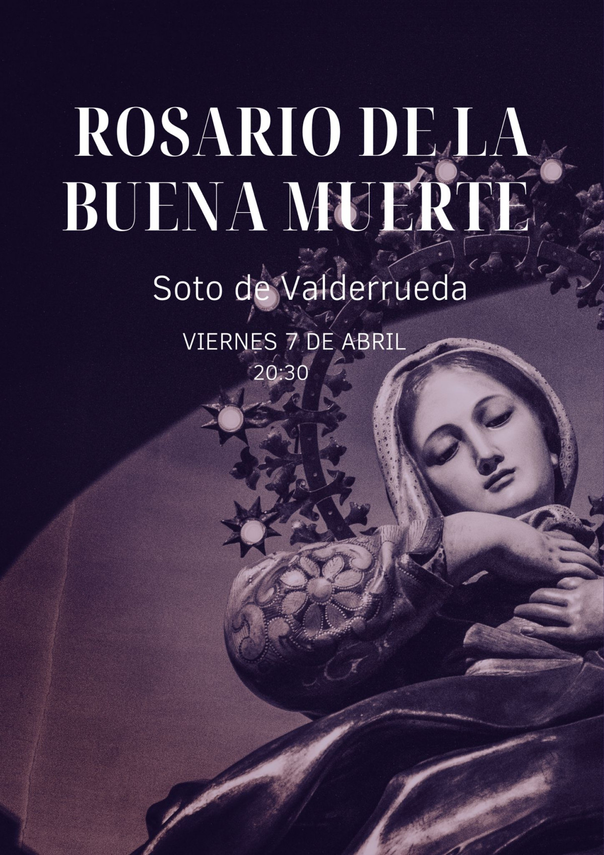 Rosario de la buena muerte soto de valderrueda