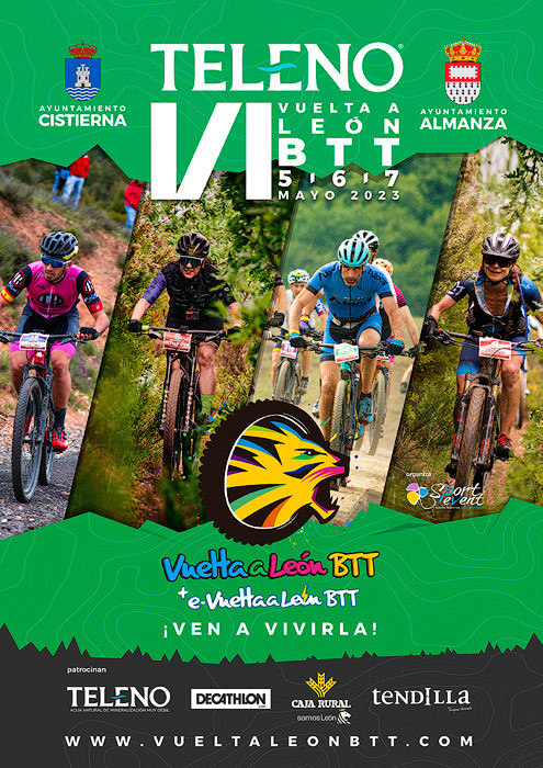 Cartel vuelta a leon BTT 2023