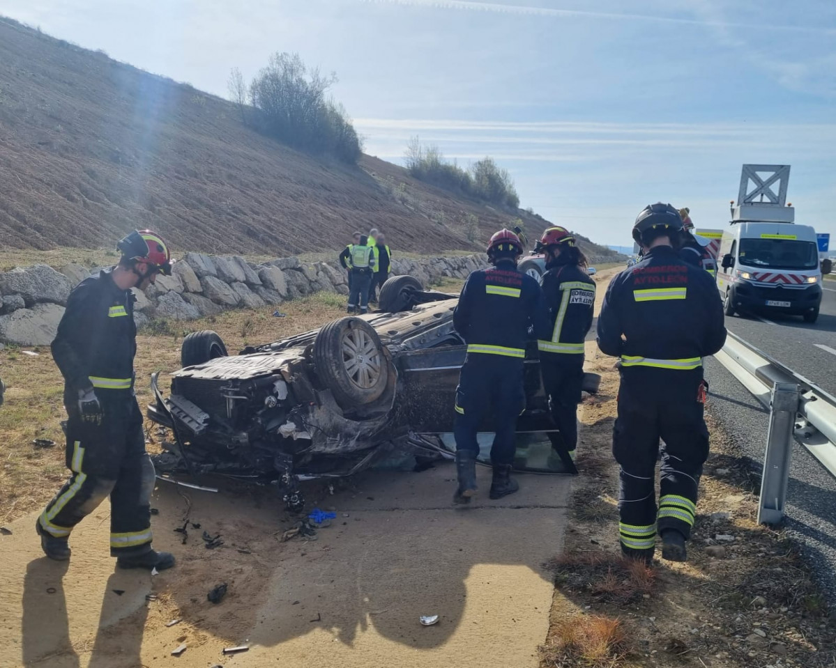 Accidente bomberos leon (2)