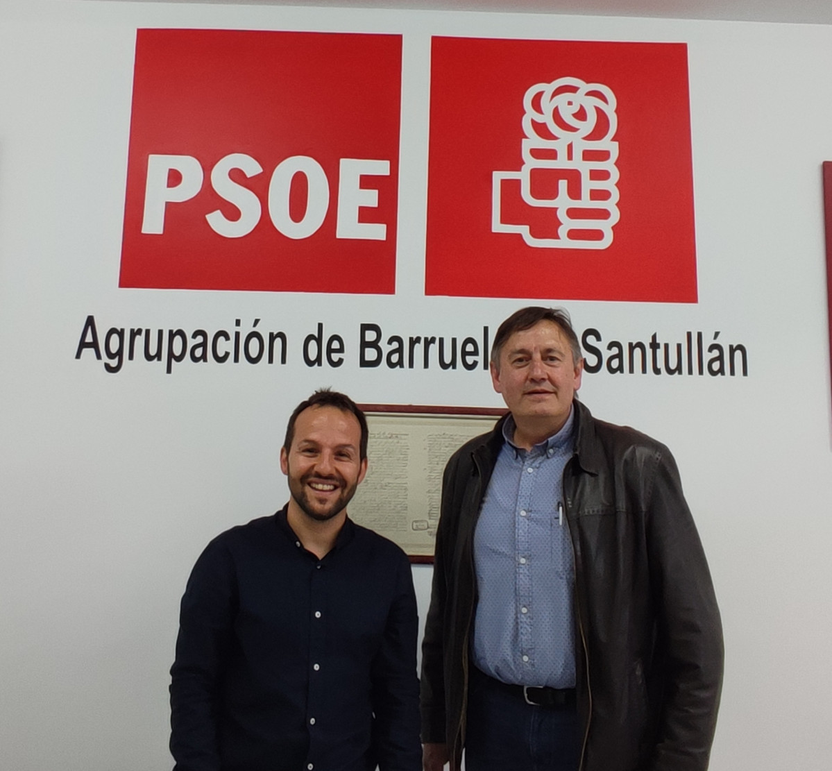 Candidatos PSOEbarruelo y brau00f1osera