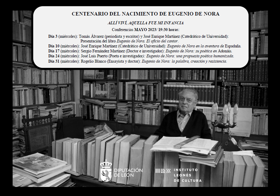 Cartel jornadas eugenio de nora
