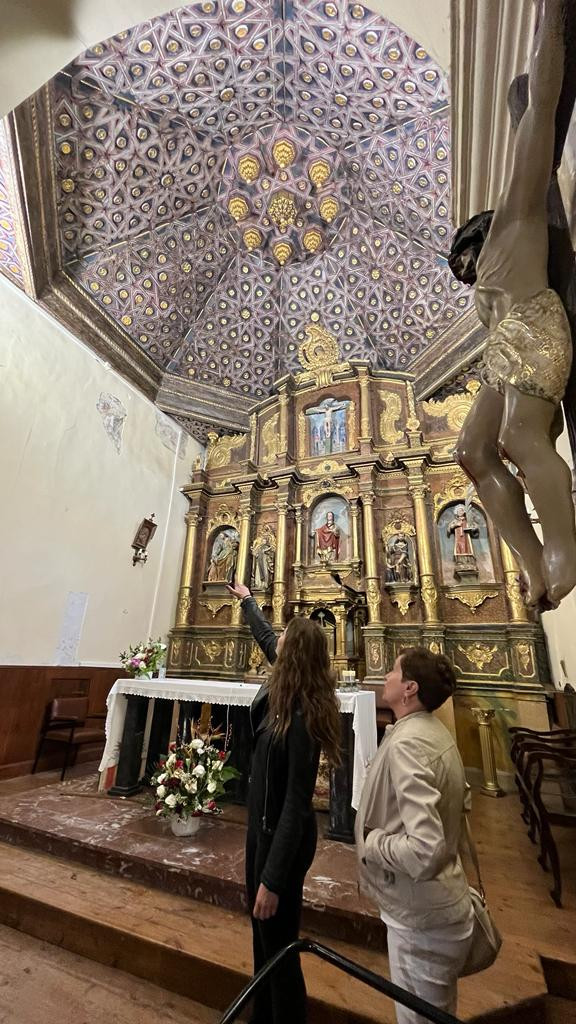 Visita iglesia Santa Colomba de la Vega (2)