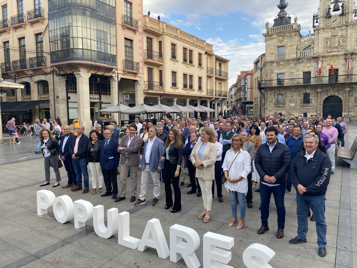 2023 05 08 PRENSA PPLEu00d3N. FOTO CANDIDATOS EN ASTORGA