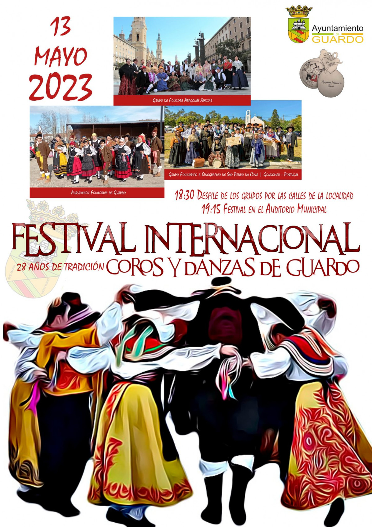 Cartel festival coros y danzas