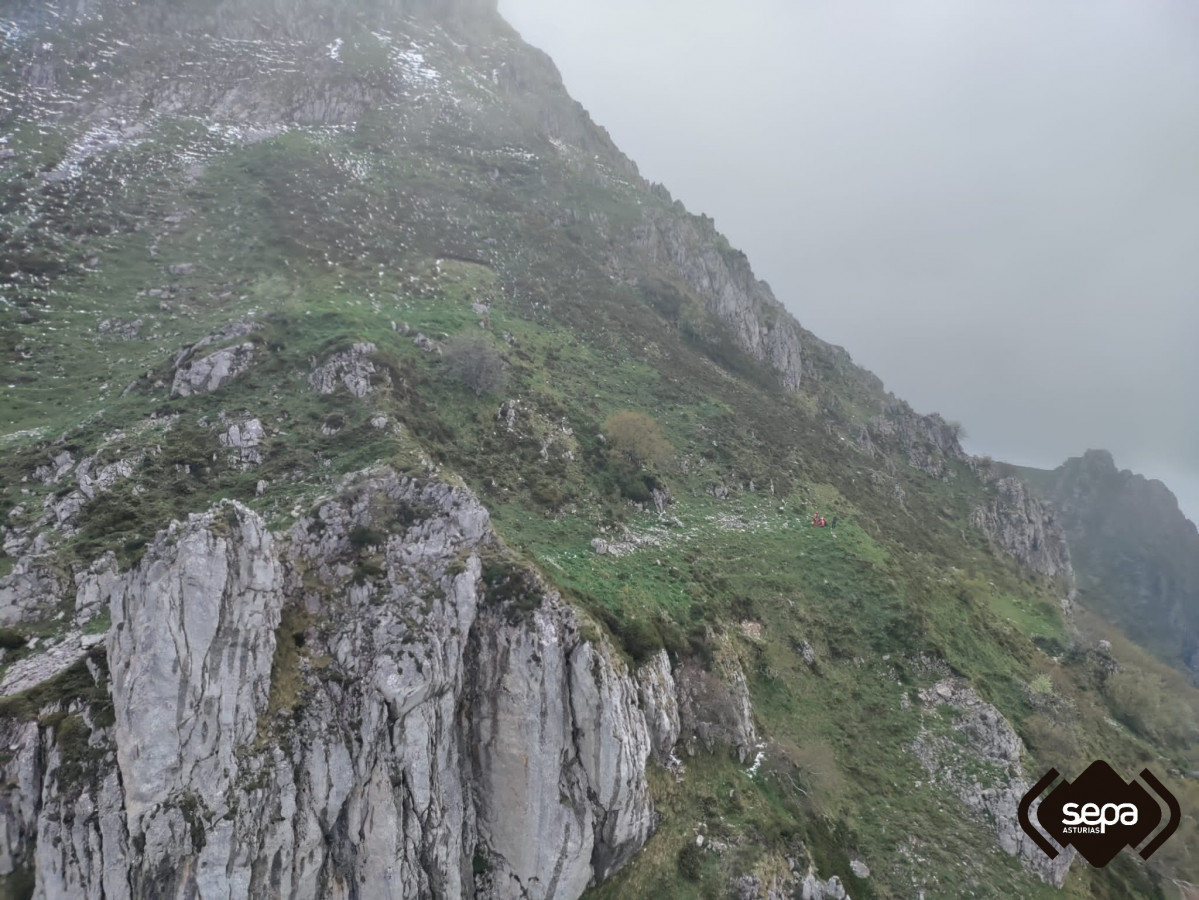 2023.05.14 Rescate de montaña en Ponga SEPA