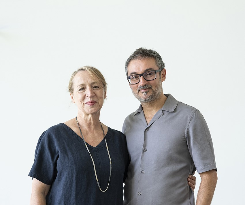 Fernanda Fragateiro y Alfredo Puente
