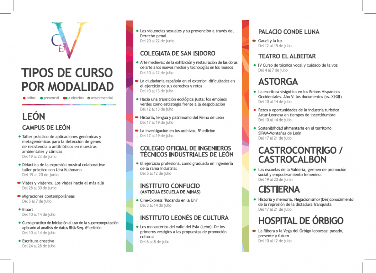 Cartel cursos ule