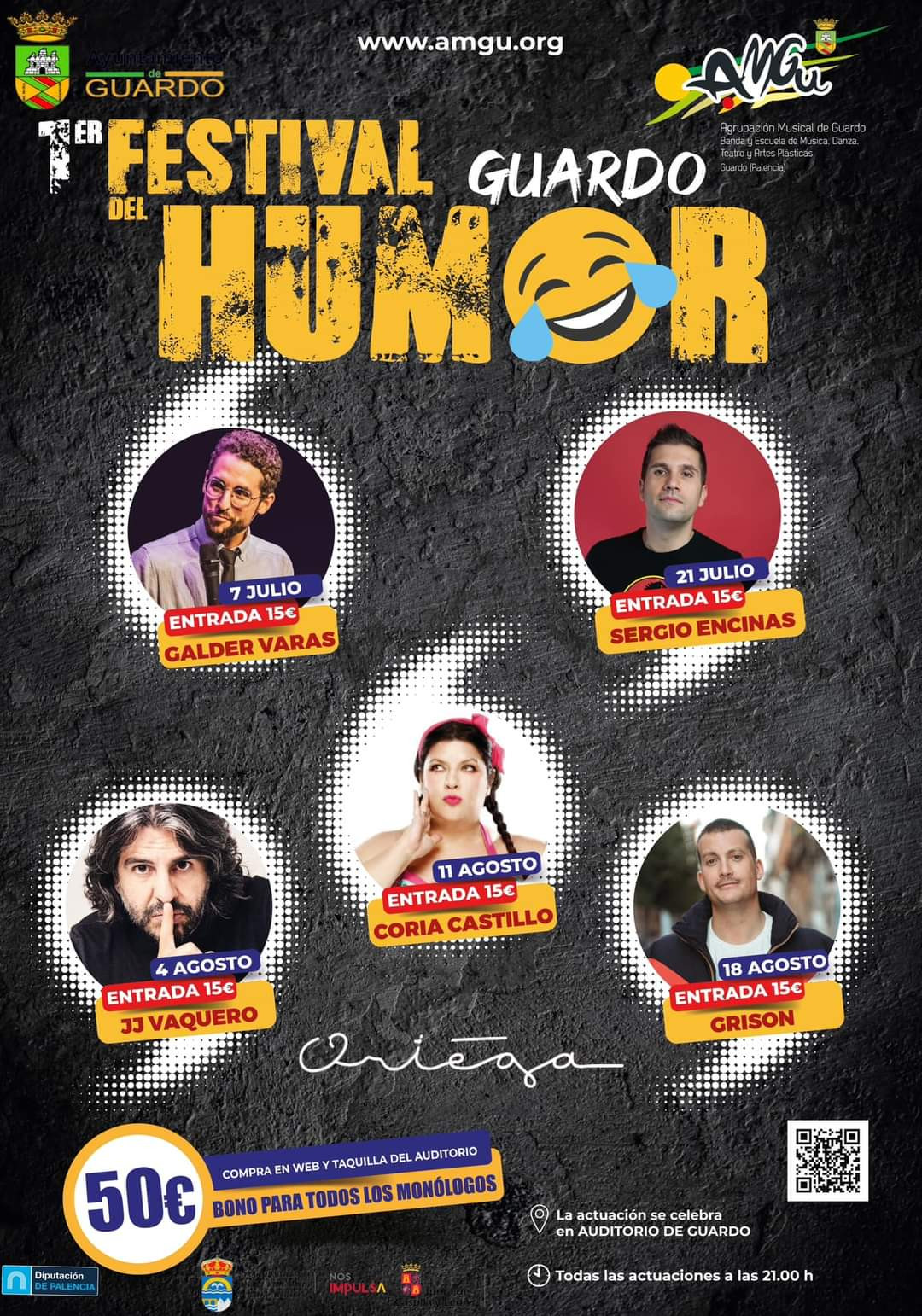 Cartel Festival del Humor Guardo 2023