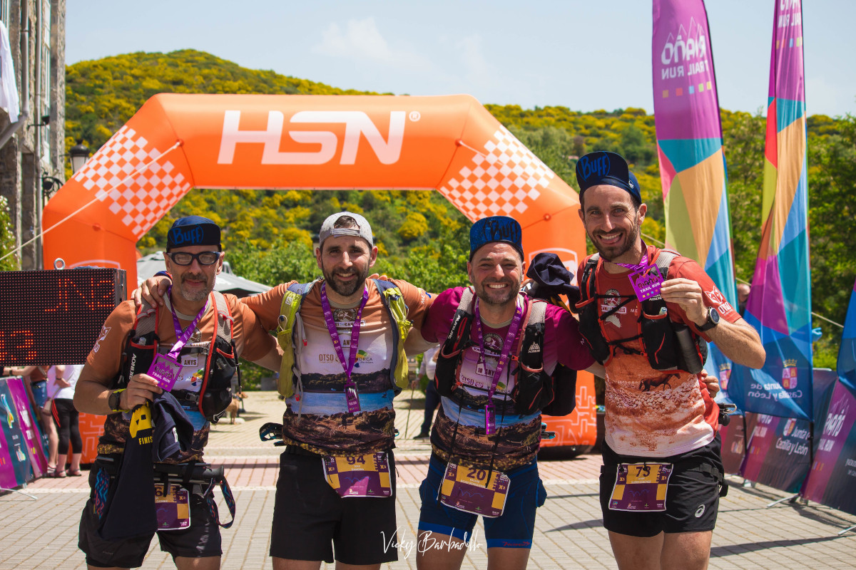 Hsn tres etapas riano trail run