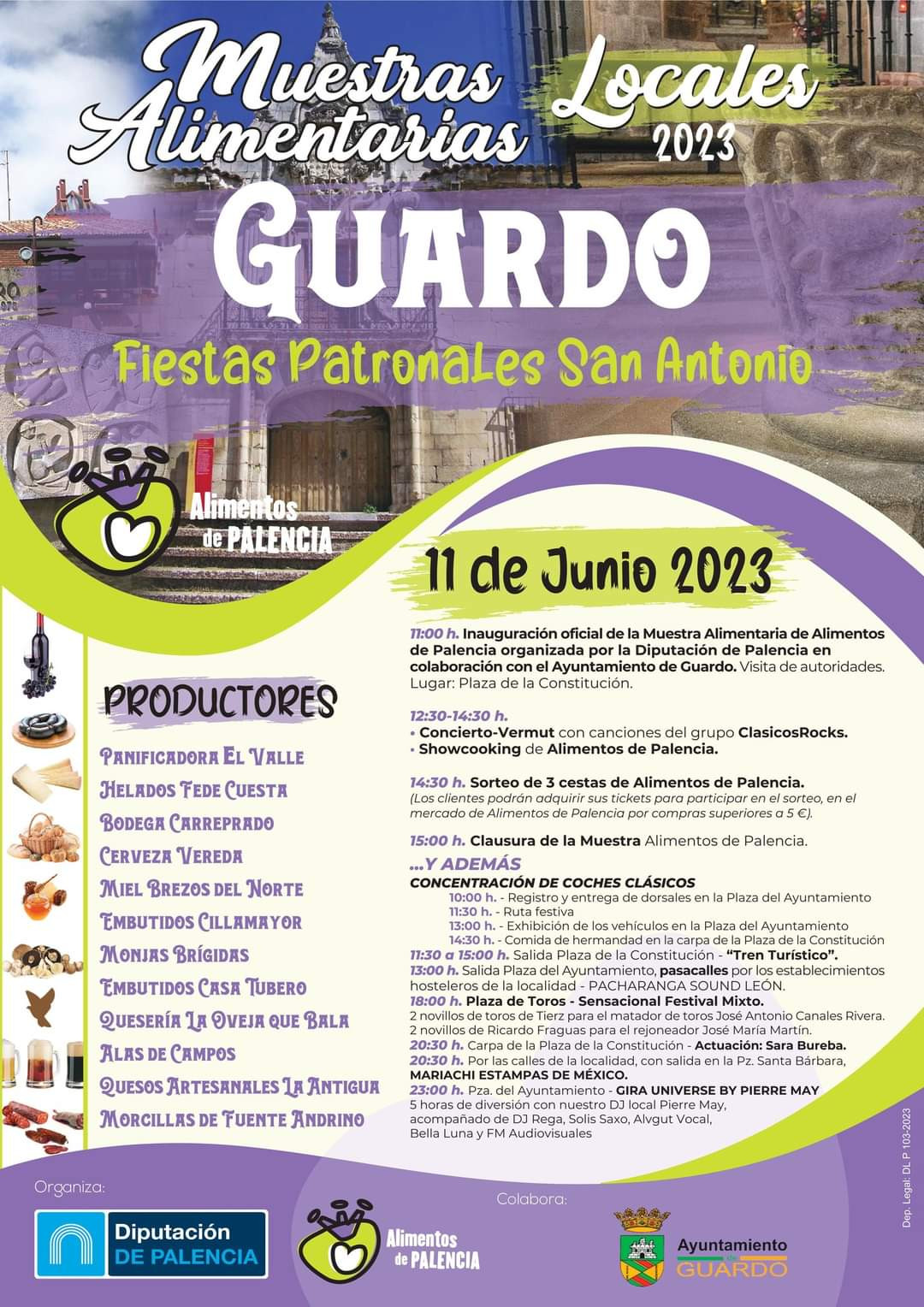 Cartel muestra alimentaria
