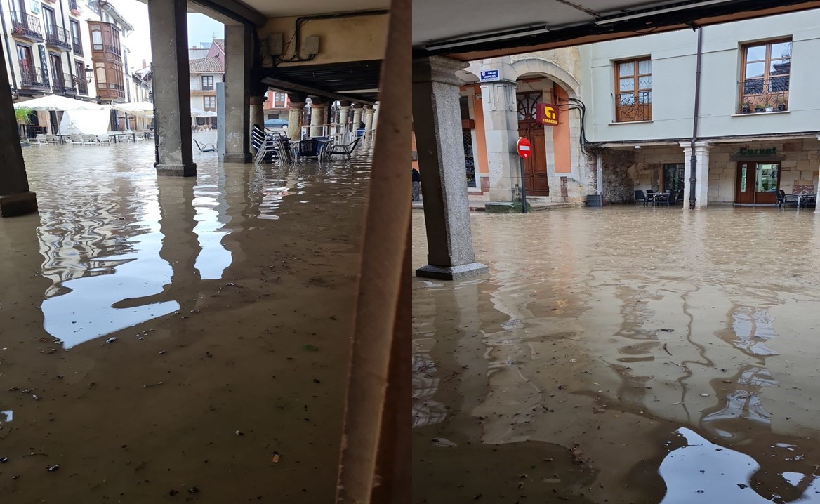 Inundaciones junio 2023 cervera de pisuerga