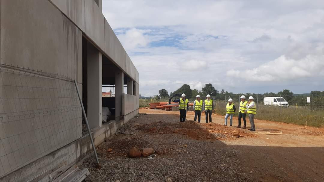 Obras parque bomberos cistierna