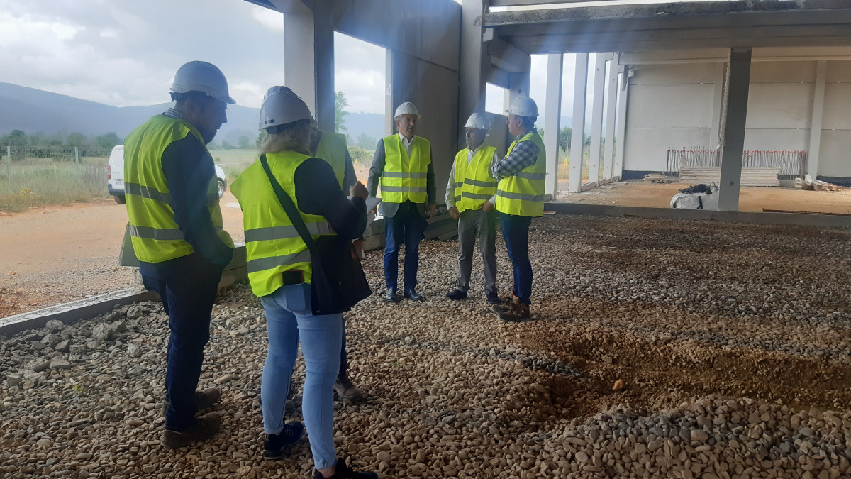 Obras parque bomberos cistierna