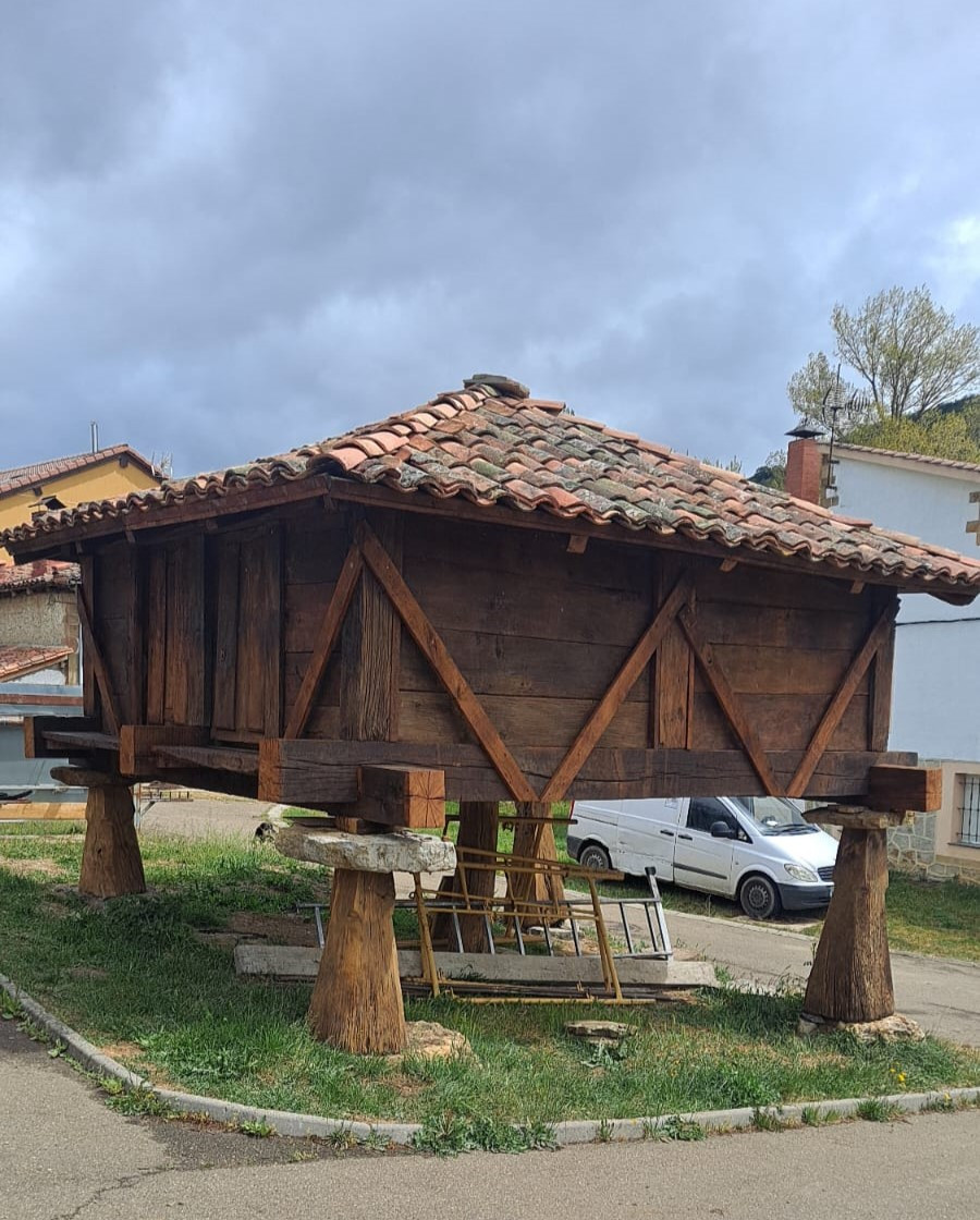 Horreo rehabilitado prioro