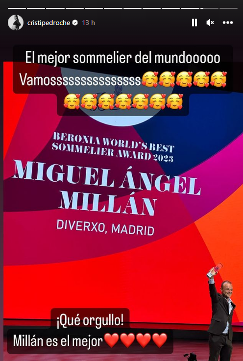 Instagran cristina pedroche miguel angel millan