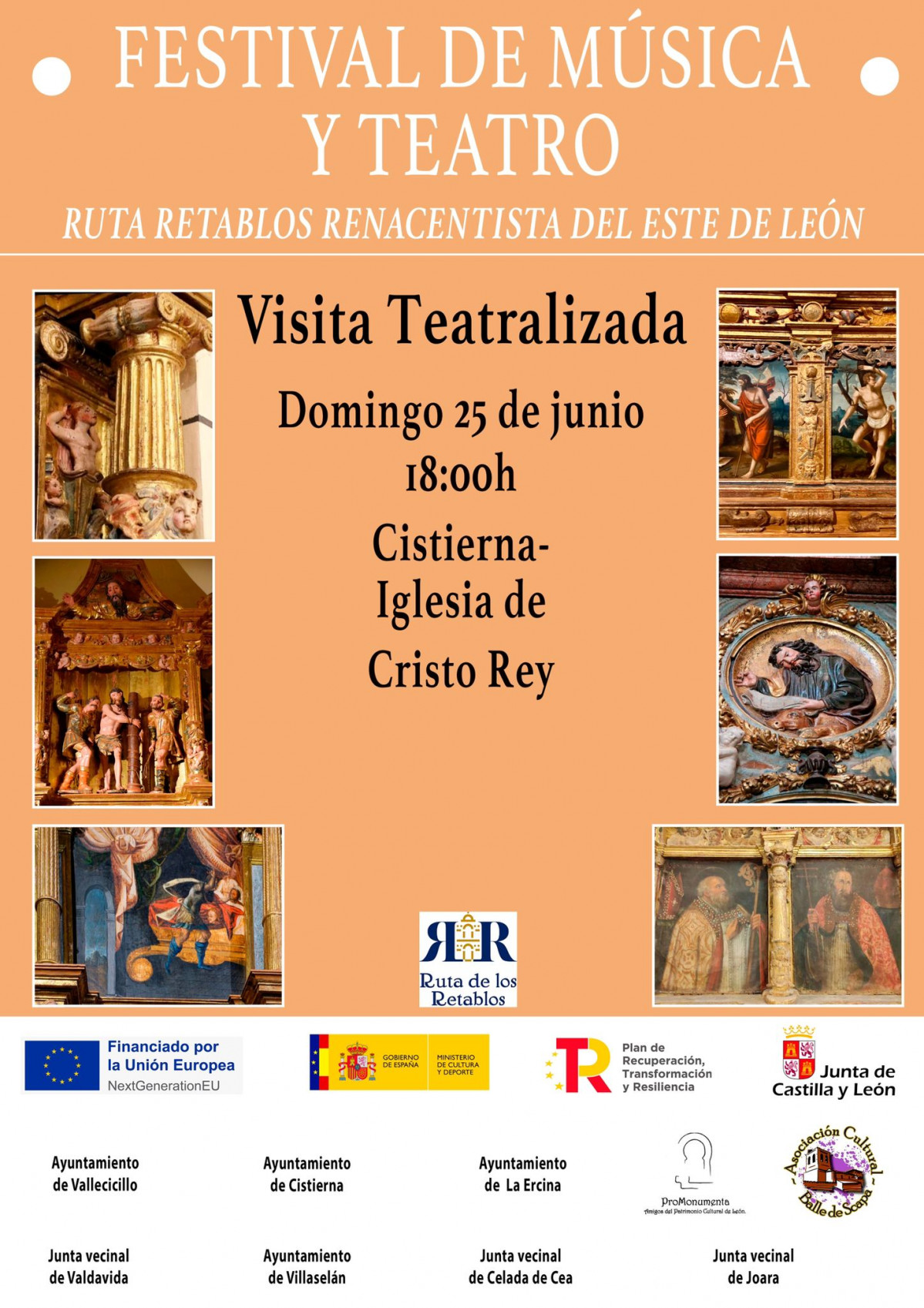 Festival de Mu00fasica y Teatro Visita Teatralizada a la Iglesia de Cristo Rey