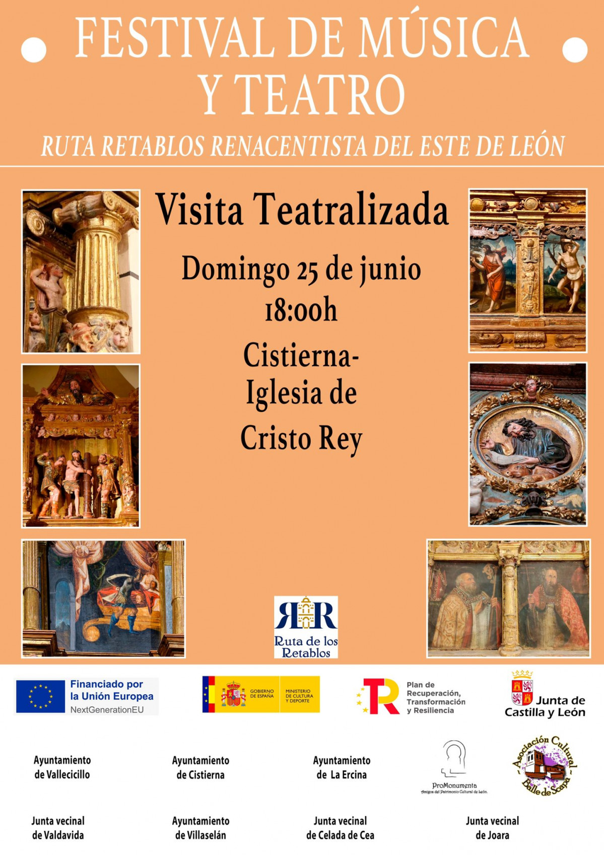 Festival de Mu00fasica y Teatro Visita Teatralizada a la Iglesia de Cristo Rey