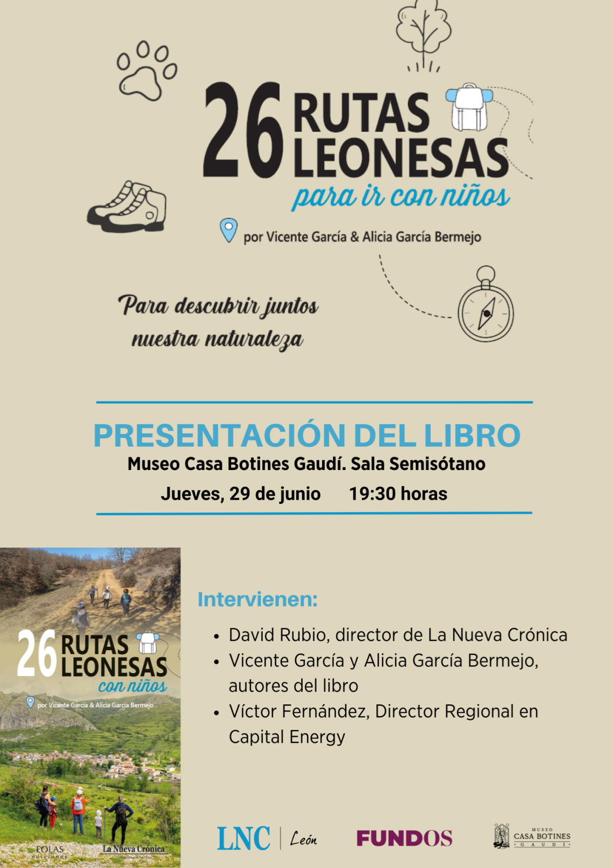 LIBRO RUTAS LEONESAS  CARTEL