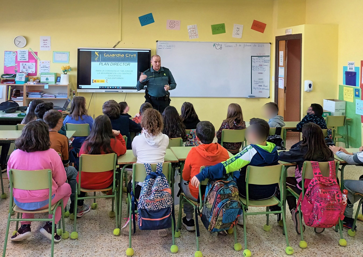 Charlas guardia civil centros escolares 2022 2023 leon