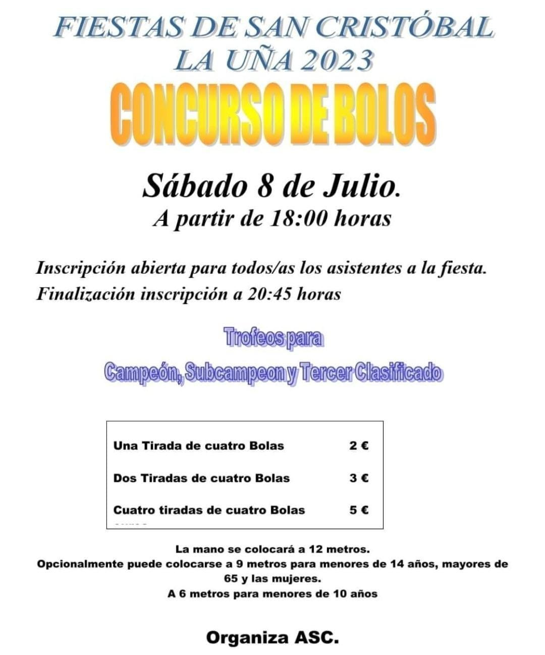 Cartel concurso