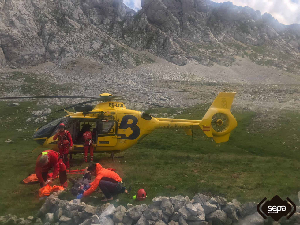 Rescate sepa picos de europa