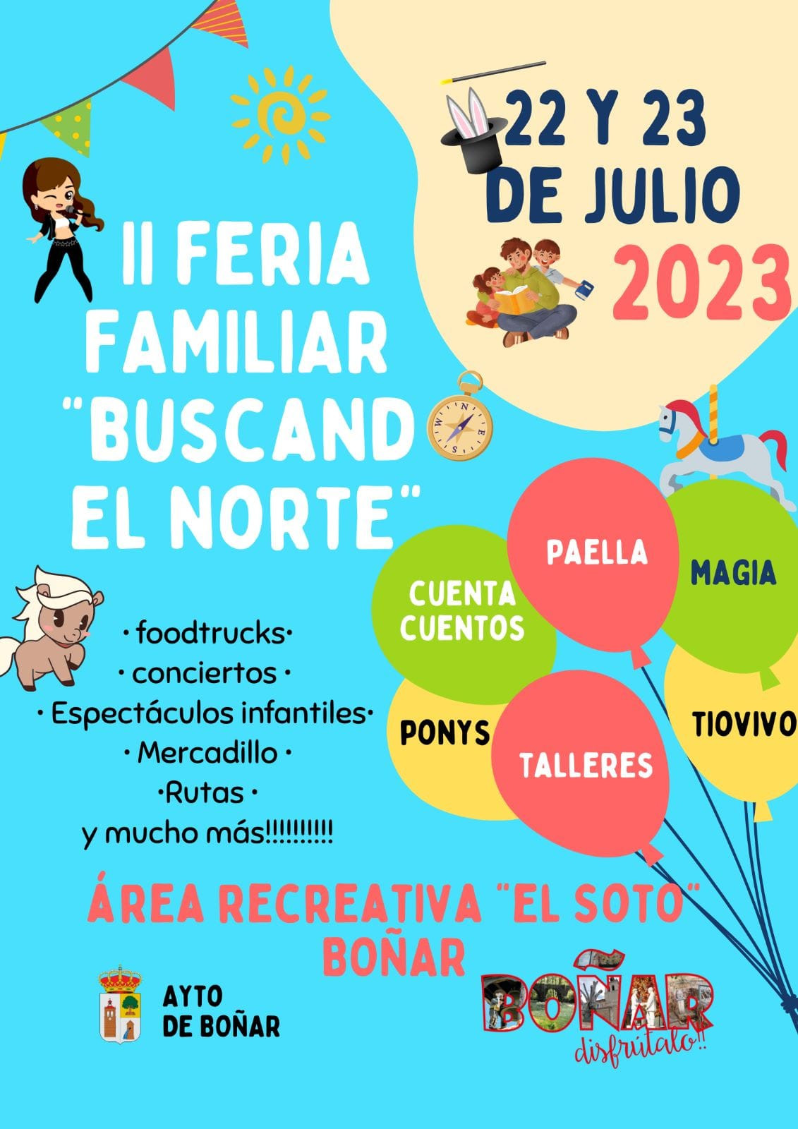 Cartel buscando el norte