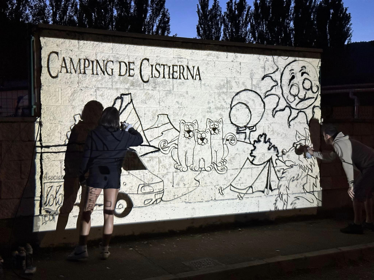 Mural hijos de lolo camping de cistierna (3)