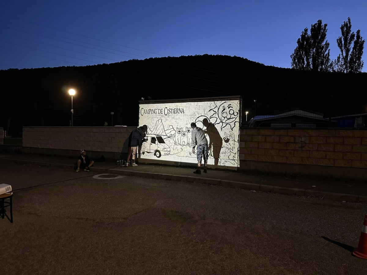 Mural hijos de lolo camping de cistierna (4)