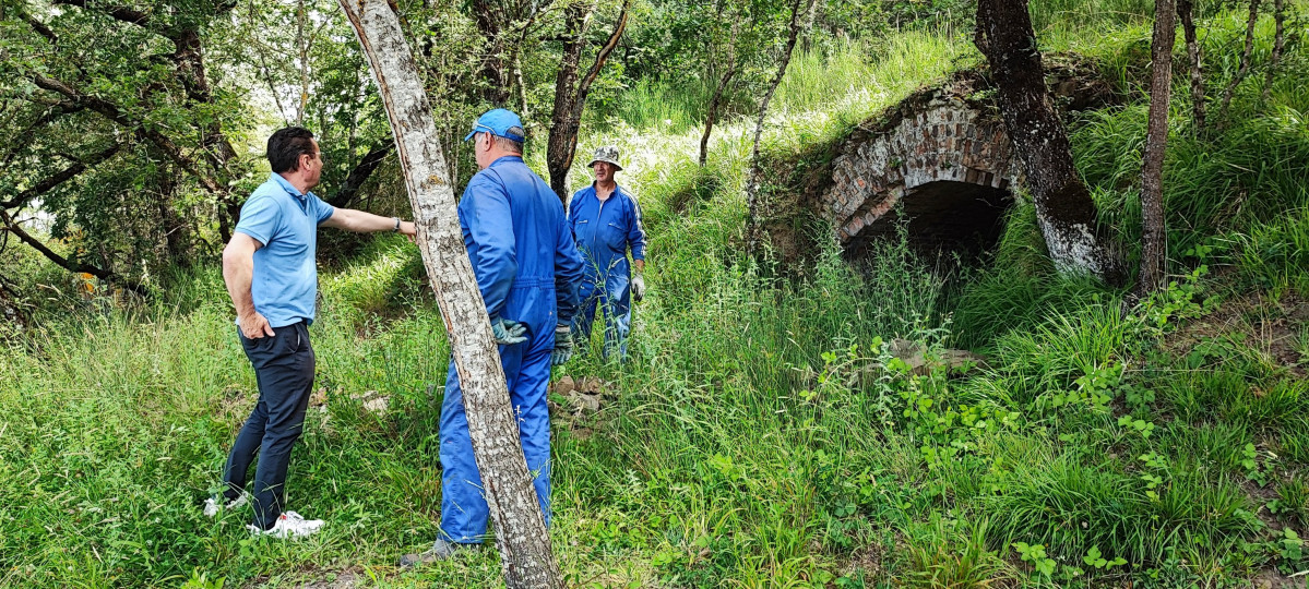 Obras recuperacion bocamina guardo