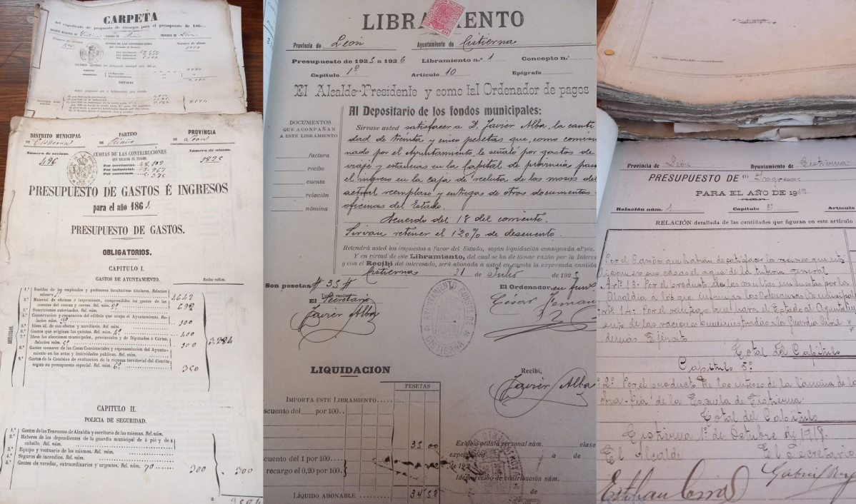 Antiguos documentos ayto cistierna hector glez