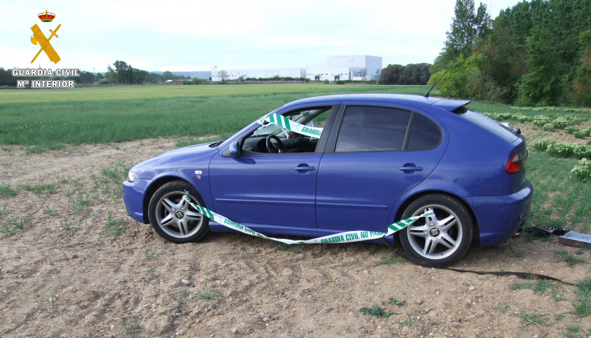 Coche robado guardia civil palencia