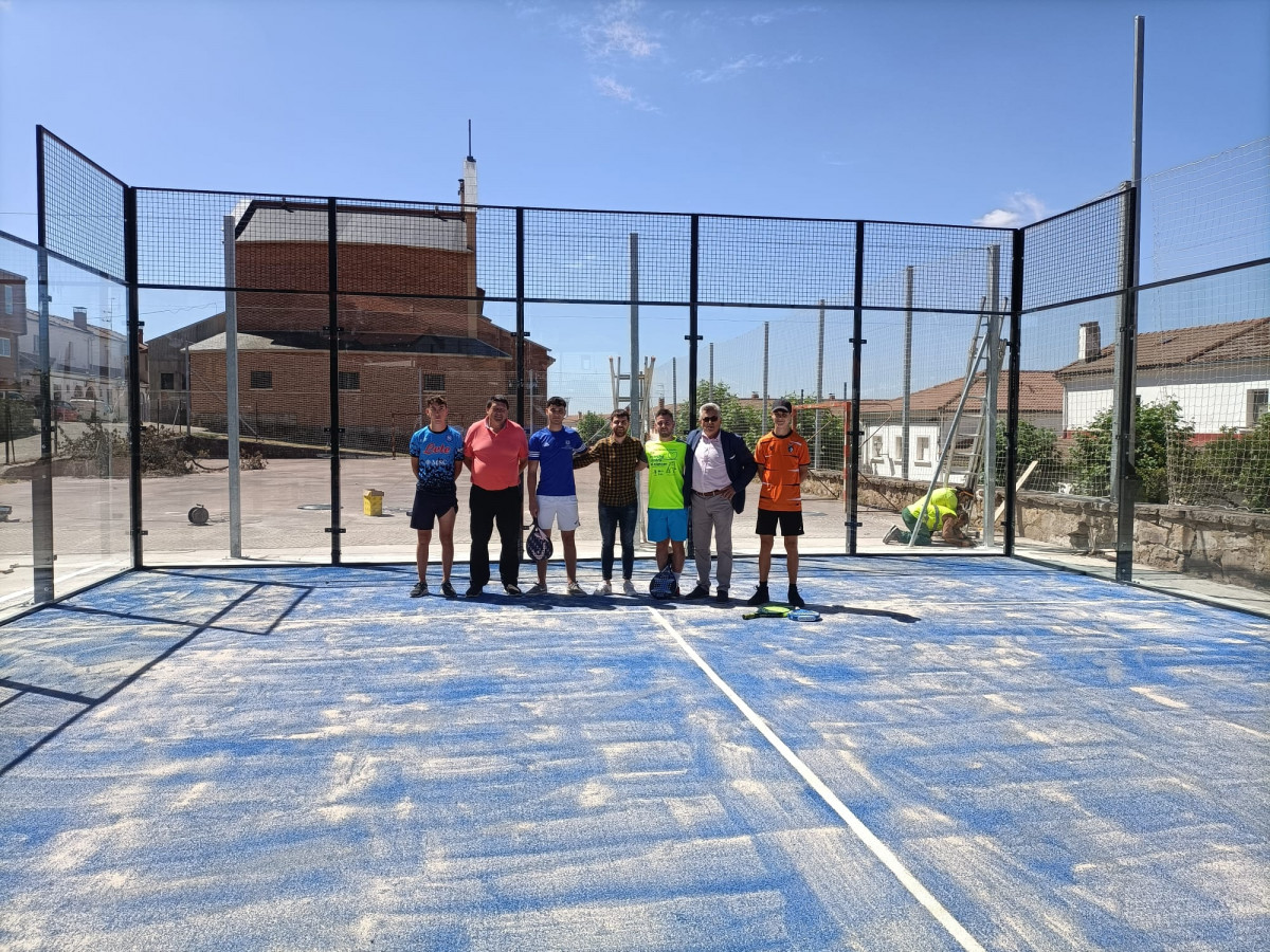 Inauguracion pista de padel barruelo