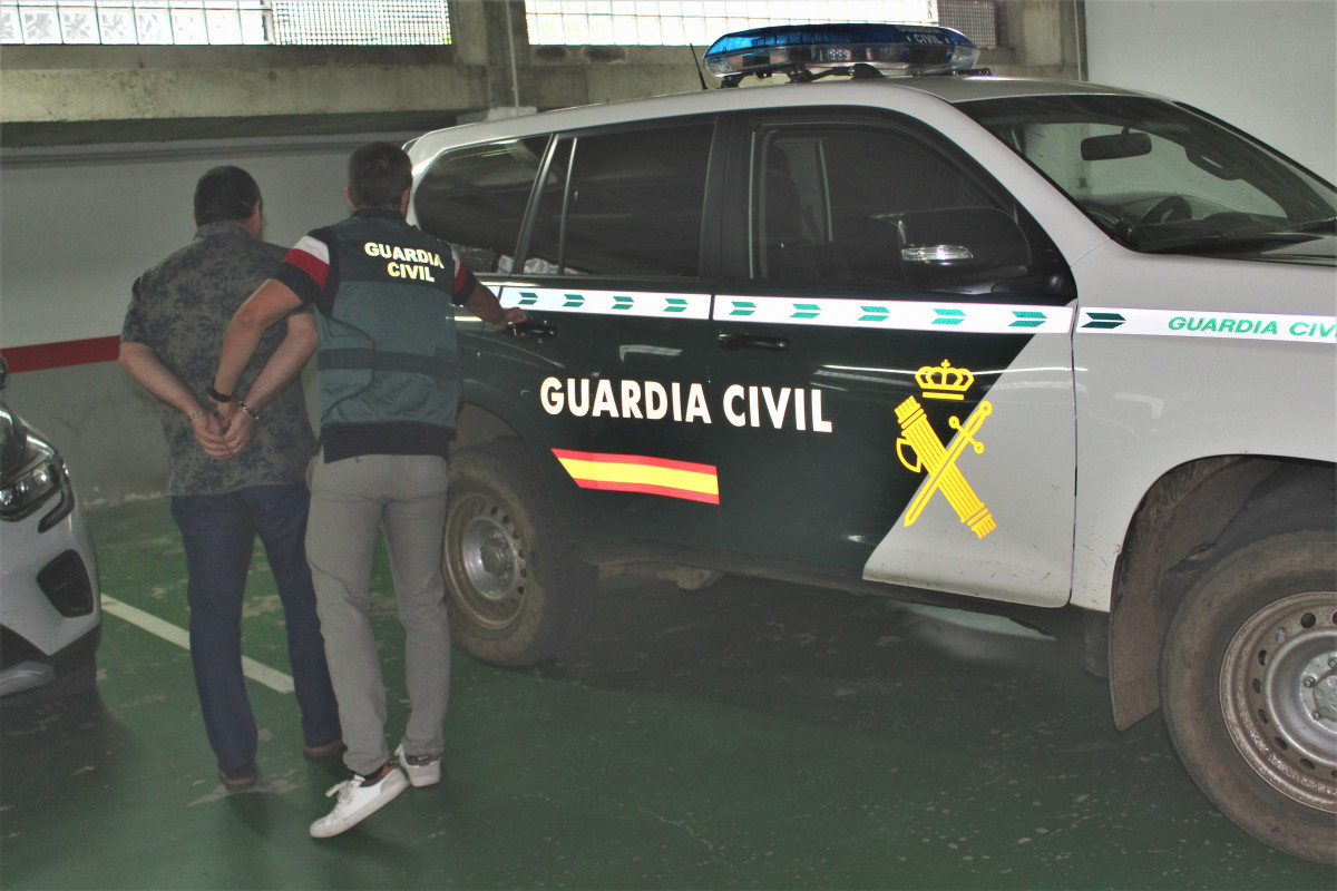 Detenido robo guardia civil