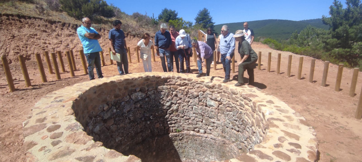 Visita pozo de hielo sorriba del esla