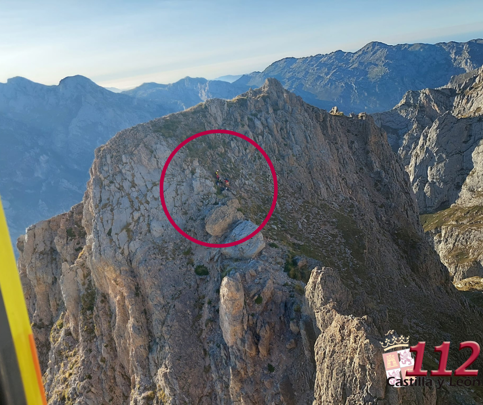 Rescate jcyl posada de valdeon picos de europa