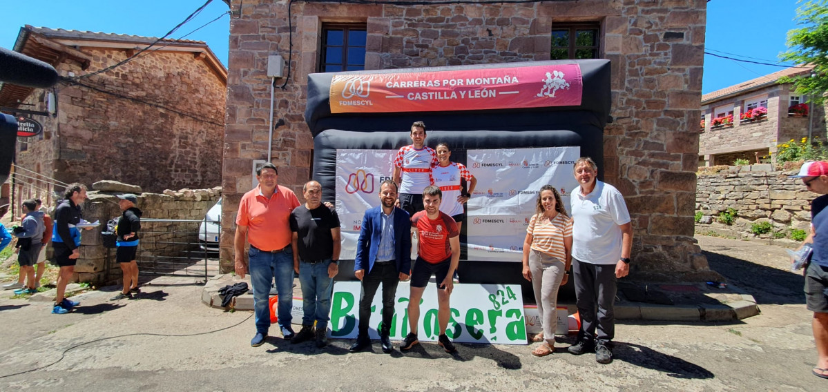 Podium Cronoescalada al Torreu00f3n de Valdecebollas