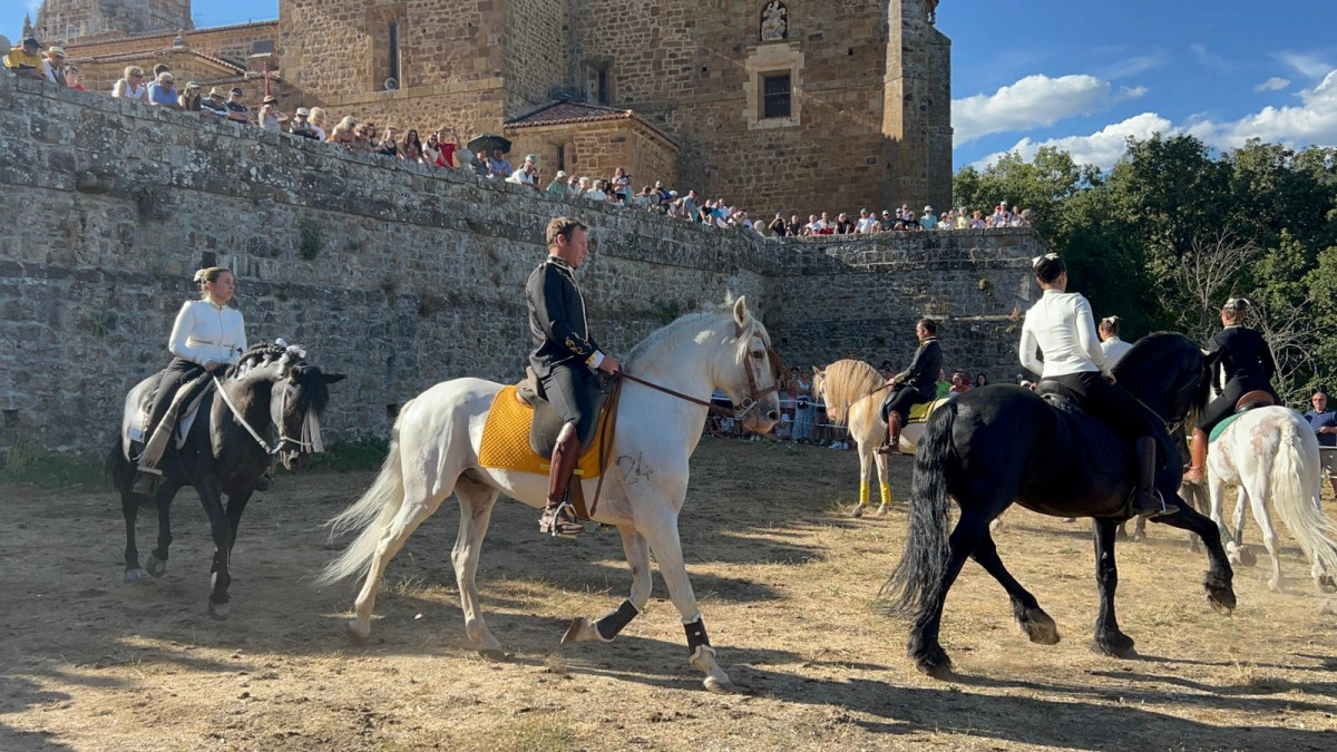 Espectaculo ecuestre romeria del veraneante 2023 (6)