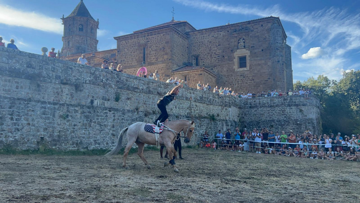 Espectaculo ecuestre romeria del veraneante 2023 (19)